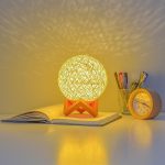 Nordic Wooden Table Lamp Projection - Image 6