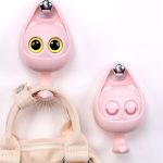 Creative Big Eyes Cat Self-Adhesive Wall Hooks - Cute Cartoon Clothes and Bag Hanger - Image 10